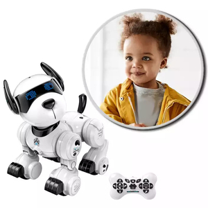 신제품 <span class=keywords><strong>2</strong></span>.4g 스마트 프로그래밍 가능 워킹 댄스 RC 개 로봇 장난감 전기 원격 제어 스마트 로봇 개 - Product Image 3