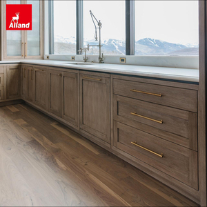Gabinetes de Cocina Alland de Madera Laminada, Estilo Shaker, Madera Sólida con Acabado en Fibra de Madera, Estilo Americano para <span class=keywords><strong>mi</strong></span> Cocina - Product Image 4