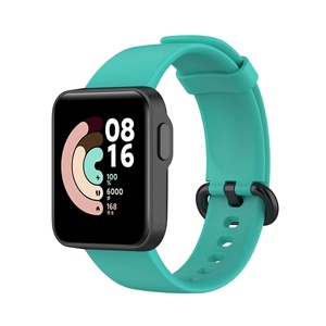 Correa de Silicona de Repuesto para Reloj Inteligente <span class=keywords><strong>Mi</strong></span> <span class=keywords><strong>Watch</strong></span> 1 <span class=keywords><strong>Lite</strong></span>/Redmi <span class=keywords><strong>Watch</strong></span> 1 <span class=keywords><strong>Lite</strong></span>, Elástica, Ajustable, Transpirable e Impermeable - Product Image 2