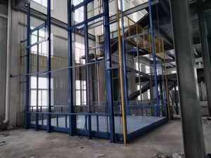 Ascenseur hydraulique à chaîne pour marchandises, élévateur de marchandises, ascenseurs verticaux portables guidés avec certification CE - Product Image 5