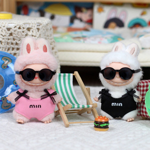 Labundo <b>Doll</b> Clothes 4th Generation Swimsuit Bikini Plush Toy Outfit For Mini <b>Dolls</b> Unisex Kids Fashion <b>Accessory</b> - Product Image 3