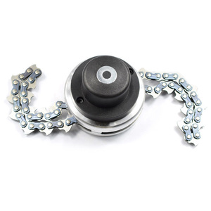 Rotary Blade <b>Chain</b> Trimmer Head For Gasoline Lawn Mower Accessories - Product Image 5