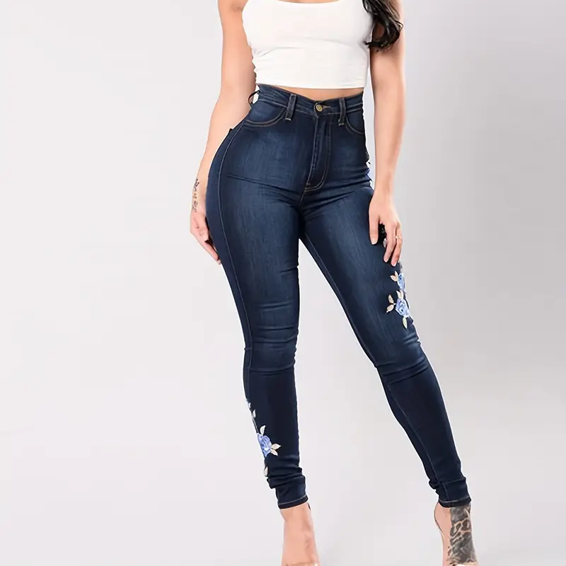 Vaqueros Bombachos Holgados De Cintura Alta Elásticos Para Mujer, Pantalon Vaqueros Elásticos Vintage Informal, Ropa De Calle De Moda Coreana, Talla Grande 33 Vaqueros Nuevos - AliExprs