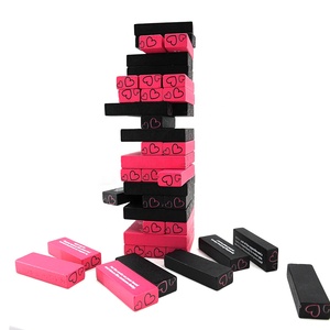 <span class=keywords><strong>Jeu</strong></span> d'empilage <span class=keywords><strong>en</strong></span> <span class=keywords><strong>bois</strong></span> de 54 pièces pour enfants et adultes, construisez l'équilibre et renversez la <span class=keywords><strong>tour</strong></span> pour le plaisir <span class=keywords><strong>en</strong></span> famille - Product Image 3