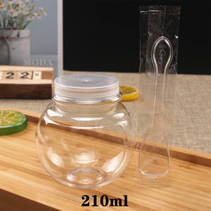 Conteneurs ronds vides de 160ml, pour Pudding, jardin, yaourt, gelée, crème glacée, bouteille, avec couvercle, récipients - Product Image 6