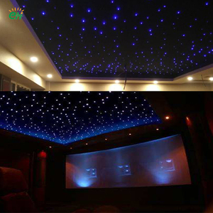 Fibre optique PMMA à émission latérale 0,75 mm 1,0 mm, fibre optique plastique pour <span class=keywords><strong>plafond</strong></span> ciel étoilé, cascade lumineuse, rideau de lumière, décoration - Product Image 4