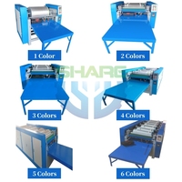 Machine d'impression flexo 1-6 couleurs de sacs à provisions avec impression de sacs en plastique Machine d'impression de sacs en papier kraft 3 couleurs à vendre