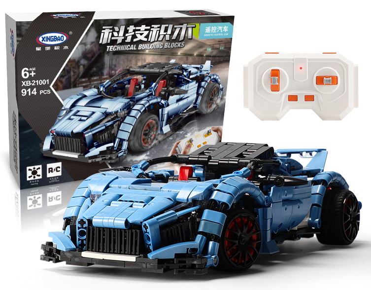 XB-2100/XB-21002 шоссейные, конструкторные блоки, Детские кубики, р/у машинка, Совместимость со всеми основными брендами пресс-форм kinging игрушки для детей legoi