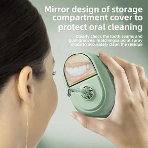 Irrigateur Oral Portable à fil d'eau 200ML Dispositif de nettoyage des dents électrique 4 Modes IPX7 Irrigateur étanche - Product Image 5