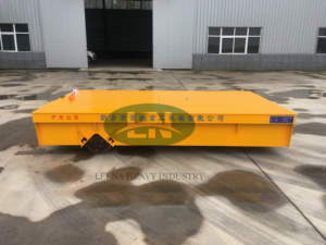 Nuevo Carro de Transferencia Motorizado de Acero con Control PLC y Alimentación por Batería con Rodamientos de Bolas para el Transporte de Piezas Grandes - Product Image 5