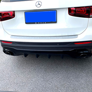 Kit de Difusor Trasero y Puntas de Escape para Mercedes-Benz GLB X247, Material PP Plateado y Negro, Estilo AMG para GLB180 200, Modificación - Product Image 5