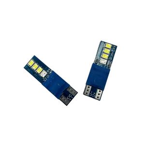 Feux LED de voiture, 8 feux de stationnement bleus, feux de voiture modifiés T10 bicolores dynamiques W5W, feux de plaque d'immatriculation - Product Image 5