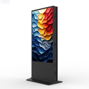 Quiosco táctil de doble cara <span class=keywords><strong>Windows</strong></span> Android de 65 pulgadas con 2 + 32 GB para tienda minorista y centro comercial Soluciones de pantalla de señalización digital - Product Image 1