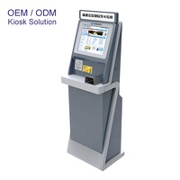 19 pouces 21.5 pouces Écran tactile Kiosque de file d'attente Terminal libre-service Kiosque d'information intelligent