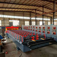 Machine de formage de tuiles émaillées HKY 2026, machine de formage de tôles de toiture, machine de fabrication de profilés en acier coloré à joint debout