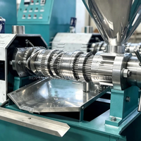 Presse à huile d'arachide industrielle et domestique entièrement automatique 6LY-125, en acier au carbone ou en acier inoxydable, pressage à froid