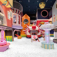 Aire de jeux pour enfants de parc public, conception personnalisée, professionnelle, piscine à balles, toboggan, trampoline, jeu intérieur, jeu souple, château espiègle