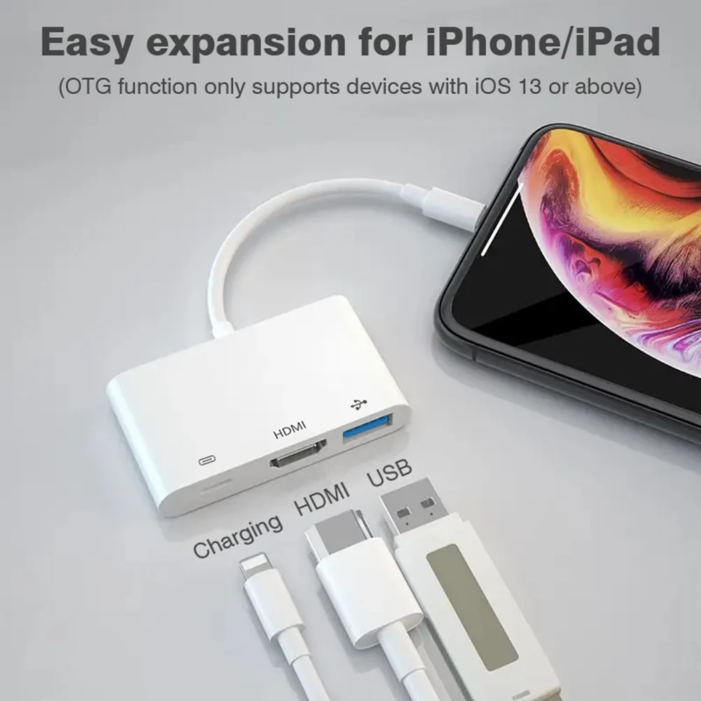 iphone lightning usb otg adapter