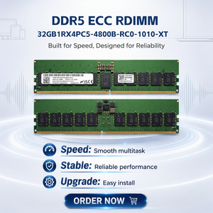 Mémoire serveur Micron 32 Go DDR5-4800 ECC RDIMM 1Rx4, originale, non utilisée, compatible avec HPE, Dell, Supermicro et autres - Product Image 6