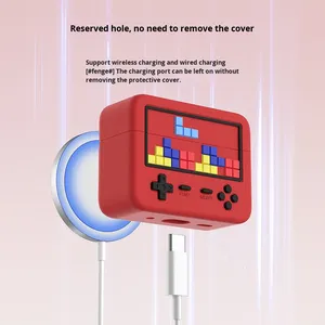 Funda Protectora Creativa Retro <span class=keywords><strong>de</strong></span> <span class=keywords><strong>Segunda</strong></span> Generación, Ecológica, con Barniz UV, <span class=keywords><strong>de</strong></span> Silicona, Resistente a Arañazos y Caídas, para <span class=keywords><strong>Pro</strong></span> - Product Image 4