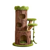 Arbre à chat de qualité supérieure, forme d'arbre, peut servir de maison pour chat, mobilier pour chat, jouet pour chat, interactif, appartement pour chat, décoration de la maison pour chat