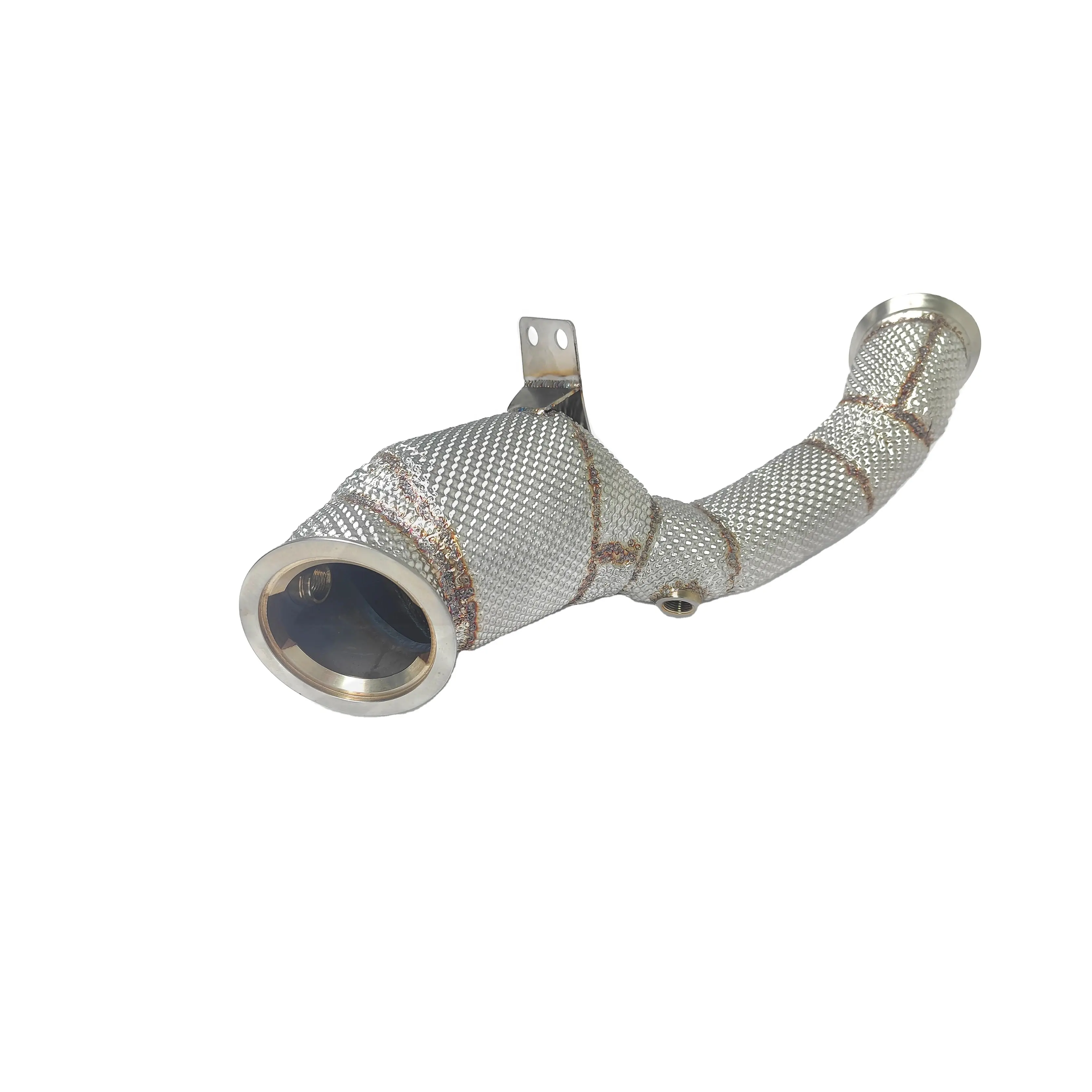 ODM CSZ ad alto flusso Downpipe per Mercedes C200 C300 W205 2.0T Tuning esausto sistema intestazione SS304 tubo di scarico accessori