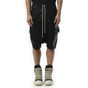 <span class=keywords><strong>Pantalon</strong></span> court en jean vintage unisexe pour homme et <span class=keywords><strong>femme</strong></span>, nouvelle collection printemps/été, avec double anneau et entrejambe abattu, en nylon/coton mélangé. - Product Image 2