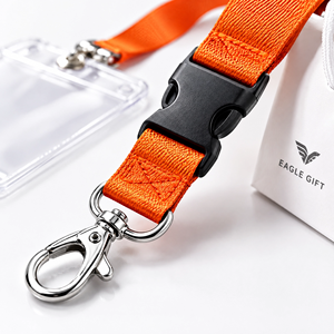 Correa de Cuello Personalizada de Poliéster con Porta Identificación y Gancho Giratorio de Metal para Personal de Oficina, Eventos, Promociones, Venta al Por Mayor - Product Image 4