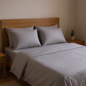 Juego de Sábanas Cabos King Size 100% Algodón, Color Liso, Transpirable, para Cama - Product Image 2