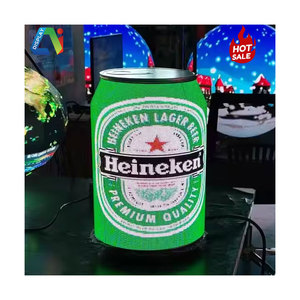 <span class=keywords><strong>Coca</strong></span> para interiores y exteriores Forma de lata Marketing creativo Publicidad HD Can Pantalla LED Pantalla Electrónica flexible LED - Product Image 3