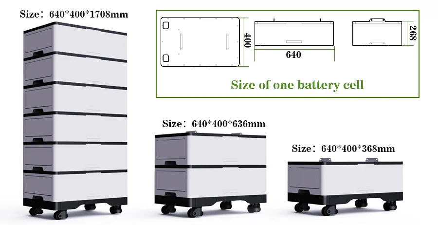 stackable battery storage solar system lithium battery 100ah 200ah 48v