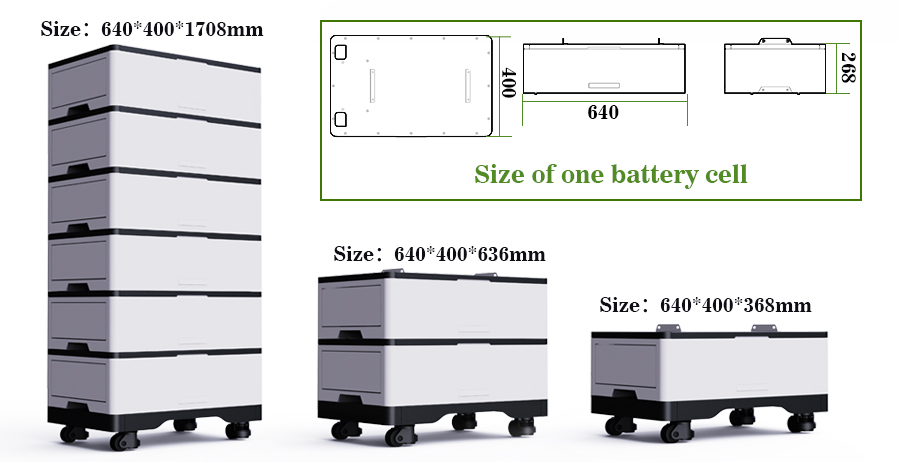 stackable battery storage solar system lithium battery 100ah 200ah 48v