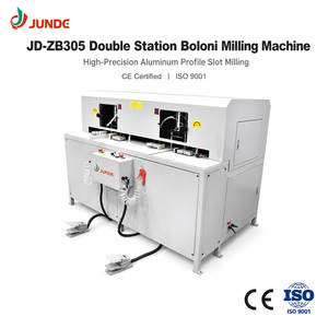 Machine à fraiser à rainures Boloni automatique à double poste JUNDE 220V/380V 50Hz - Product Image 1