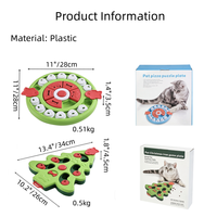 Productos para mascotas Rompecabezas Navidad Alta calidad Interactivo Gato Perro Juguete Dispensador de premios