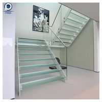 Fabrik-OEM Massivholz Gerade Treppe für Zweistöckige Häuser Rutschfeste Hartholzstufen Schnelle Installation Stabile Struktur