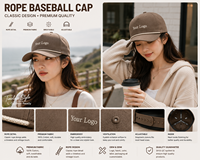 Casquette de baseball personnalisée en coton à 5 panneaux, chapeau de golf avec logo brodé, fabricant OEM ODM