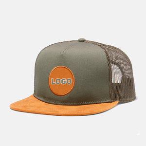 หมวกแก๊ป Richardson 112 แบบตาข่าย 5 ชิ้น ปักลายหนังตามสั่ง หมวก Trucker หนังกลับสองสีแบบกำหนดเอง - Product Image 1