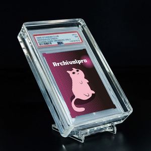 Boîte de rangement et de présentation en acrylique transparente personnalisée pour cartes Star Anime Peripheral Rating Rack PA/CGC - Product Image 2