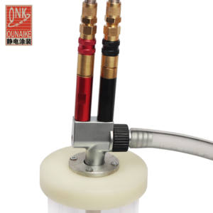 Machine de revêtement en poudre métallique / <span class=keywords><strong>pistolet</strong></span> de pulvérisation manuel / baril de poudre d'essai - Product Image 4