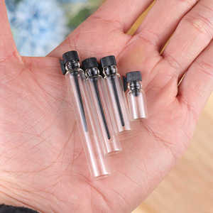 Bán buôn tùy biến nhỏ nước hoa Tester chai thủy tinh 1ml 2ml 3ml 5ml rõ ràng rỗng Kính phong phú lọ với PE Plug-MOQ10000PS - Product Image 3