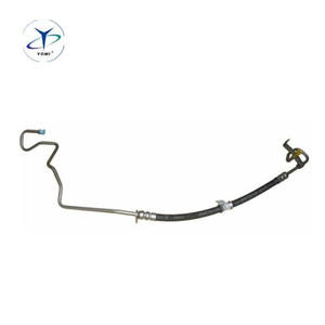 Tuyau <span class=keywords><strong>de</strong></span> <span class=keywords><strong>direction</strong></span> assistée vers crémaillère + écrou pour Transit 2.2 FWD 07-13 1764044, 8C113E586FE 6742740 - Product Image 2