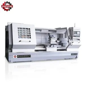 CK61100 automatic cnc lathe precision heavy duty cnc lathe machine for metal with GSK cnc control system