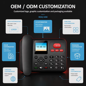 <span class=keywords><strong>Téléphone</strong></span> <span class=keywords><strong>fixe</strong></span> sans fil 4G GSM LTE double SIM pour voiture, OEM/ODM Chine - Product Image 4