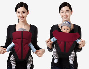Portabebés Ergonómico de Malla Personalizado para Mamá, Fácil de Usar, Portabebés Delantero y Trasero, de Poliéster - Product Image 2