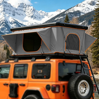 Tente de camping SUV imperméable personnalisée en PU3000mm, tente de toit rigide en aluminium, 4 saisons