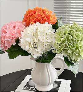 Flores de Hortensia Artificiales Hechas a Mano con Tacto Realista para Decoración de Bodas, Navidad y Día de la Madre, Venta al por Mayor de Fábrica - Product Image 4