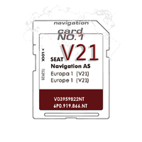 IOTECH 2025 profesional GPS coche personalizado CID SISTEMA DE Software de navegación Navi mapa actualización tarjeta de memoria SD para VW AS V21 Europa
