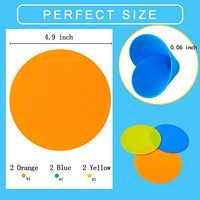 Tapis de table en silicone pas chers en gros, ouvre-bocaux en silicone avec poignées antidérapantes, isolation thermique, écologiques, taille personnalisée, style dessin animé