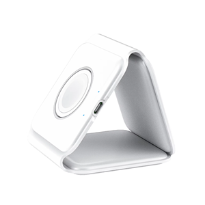 <span class=keywords><strong>Cargador</strong></span> inalámbrico eléctrico plegable 3 en 1 <span class=keywords><strong>de</strong></span> 15W para iPhone y <span class=keywords><strong>Apple</strong></span> <span class=keywords><strong>Smartwatch</strong></span> Soporte <span class=keywords><strong>de</strong></span> teléfono <span class=keywords><strong>de</strong></span> carga rápida - Product Image 1