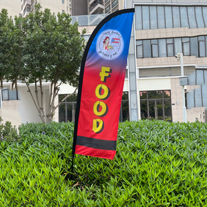 2.8M/3.4M/4M/4.5M/5M/5.5M涤纶羽毛旗商务广告个性化促销旗帜横幅户外徽标 - Product Image 6